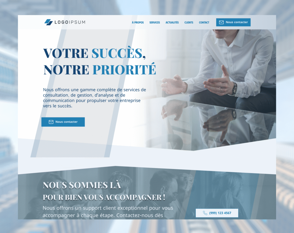 Projet de conception web: Service professionnel